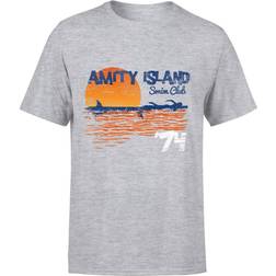 JAWS Hai Amity Swim Club T-Shirt - Grau