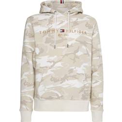 Tommy Hilfiger CAMO LOGO HOODY Mørkgrøn