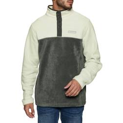 Columbia Men's Steens Mountain Half Snap Fleece - Charcoal Heather/Shark