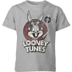 Looney Tunes Bugs Bunny Circle Logo Men's T-Shirt