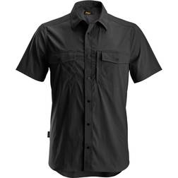 Snickers Workwear Overhemd Met Korte Mouwen LiteWork 8520 - Zwart