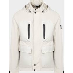 Calvin Klein Crinkle Nylon Jacket, Stony