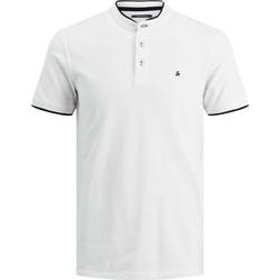 Jack & Jones Grandad T-shirt Hvid