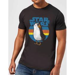 Star Wars T-Shirt Homme Porg - Noir