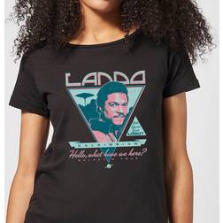 Star Wars Lando Rock Poster T-Shirt - Schwarz