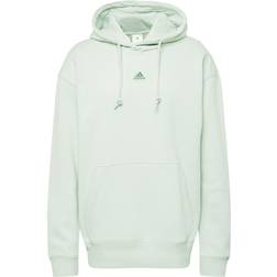 Adidas Essentials Feelvivid Cotton Fleece Drop Shoulder Hoodie - Linen Green