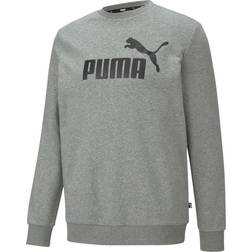 Puma Essentials Big Logo Crew Men's Sweater Shirt, Heather