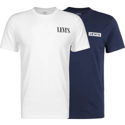 Levi's Graphic T-shirt 2-pack - White/Black