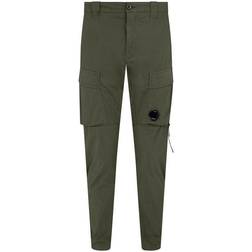 C.P. Company Stretch Sateen Cargo Pants - Ivy Green