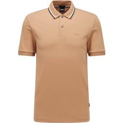 HUGO BOSS Penrose Poloshirt - Beige/Schwarz