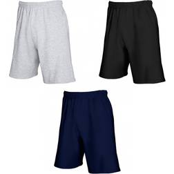 Fruit of the Loom Lättviktiga casual fleece-shorts för män (240 GSM)