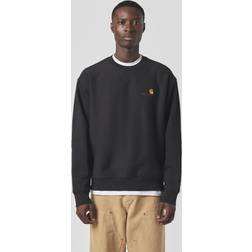 Carhartt American Script Crew-Neck Sweatshirt - Black, Unisex