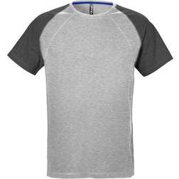 Acode Fristads T-shirt 7652 BSJ, Marine/Grå