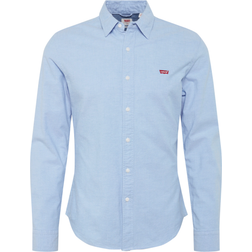 Levi's – Blå, smal oxfordskjorta med liten logga