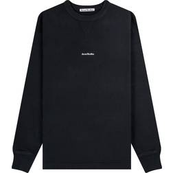 Acne Studios Stamp Logo Sweatshirt - Black