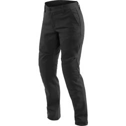 Dainese Pantalones de Moto Chinos Negros