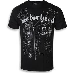 metal t-shirt til mænd motörhead leather jacket rock off