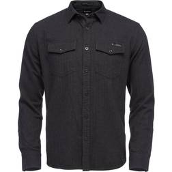 Black Diamond Sentinel LS Flannel Shirt Men Carbon Heather