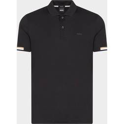 HUGO BOSS Slim-fit polo shirt with rubberised logo