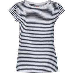 Mads Nørgaard T-Shirt Teasy - Schwarz/Weiß