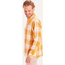 Knowledge Cotton Apparel Elder Fine Twill Cheched Shirt Inca (Storlek XL)