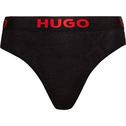 HUGO BOSS Stretch Thong - Black