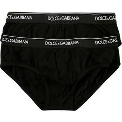 Dolce & Gabbana 2er-Pack Slips Schwarz