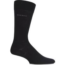 HUGO BOSS William Plain Merino Wool Socks Men's - Black