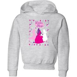 Disney Kid's Princess Silhouettes Christmas Hoodie