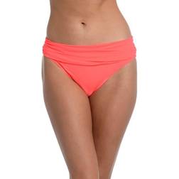 La Blanca Island Shirred Bikini Bottom