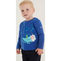 Regatta Peppa L/S Grafisk T-shirt - Marinblått