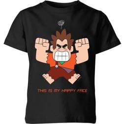 Disney Wreck it Ralph This Is My Happy Face Kids' T-Shirt 11-12