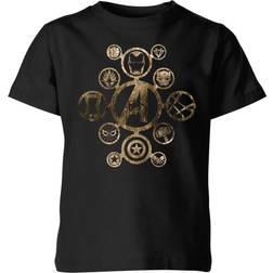 Marvel Avengers Infinity War Icon T-Shirt - Noir