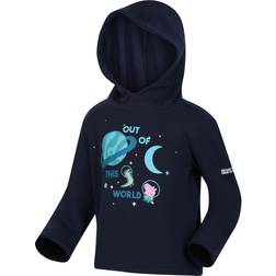 Regatta Peppa Graph Fleece Hoody - Mørk Khaki