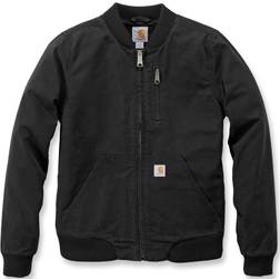 Carhartt Women's Rugged Flex Relaxed Fit Canvas Jacket - Black