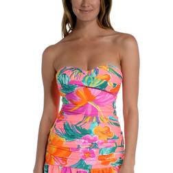 La Blanca Women's Twist Bandeau Tankini