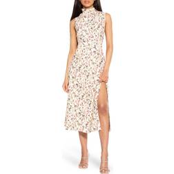 Alexia Admor Mock Neck Midi Dress