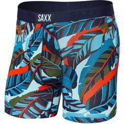 Saxx Underwear Vibe Modern Fit Mens Boxer Shorts Pop Jungle