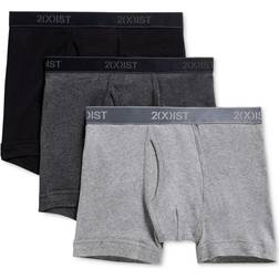 2(X)IST Väsentliga Bomullsboxershorts 3-pack - Mäns