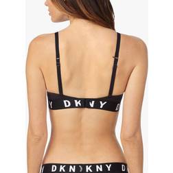 DKNY Cozy Boyfriend Push Up Bra - Sort