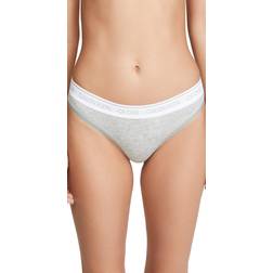 Calvin Klein CK One Cotton Thong - Grey Heather