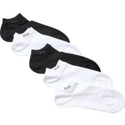 HUGO BOSS Niedrige Unisex Socken 5er-Pack - Weiß