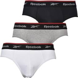 Reebok Mäns Sport Shorts - Svart/Vit/Grå