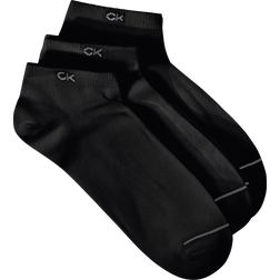 Calvin Klein Men's Liner Socks 3-pack - Black