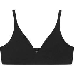 Bread & Boxers Bralette Triangle Bra Musta