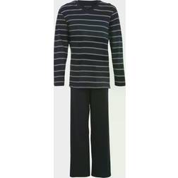 Schiesser Day and Night Long Stripe Pyjama