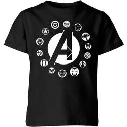 Marvel Avengers Team Logo Kids' T-Shirt 9-10