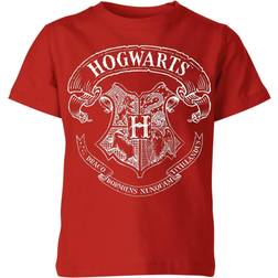 Harry Potter T-Shirt Enfant Blason de Poudlard - - Rouge