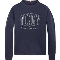 Tommy Hilfiger Børn Varsity Sweatshirt Twilight