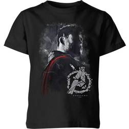 Marvel Avengers Endgame Thor Brushed T-Shirt - Schwarz